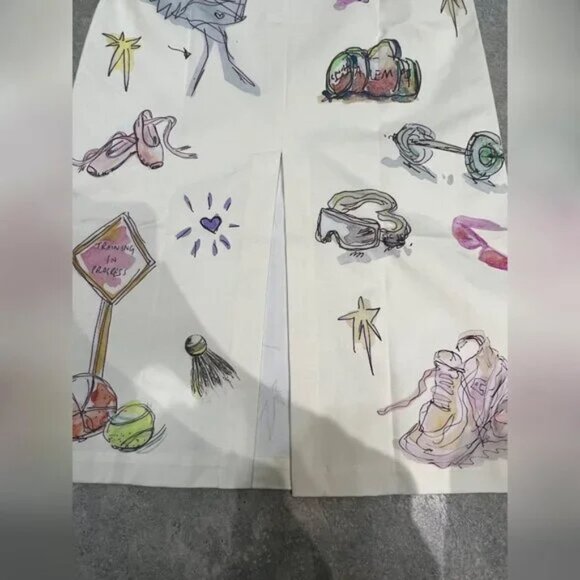 Alémais COURT MIDI DRESS - Picture 6 of 9